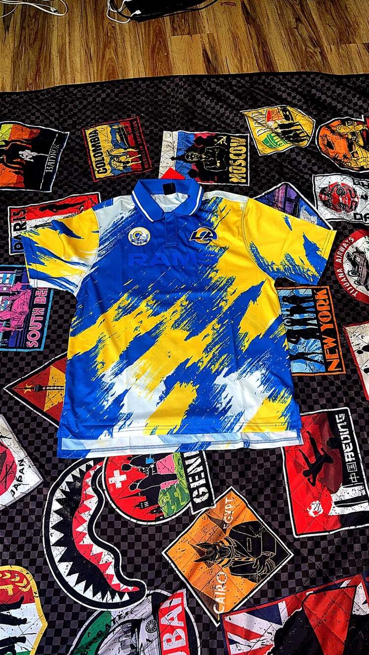 Rams Copacabana Soccer Polo Shirt